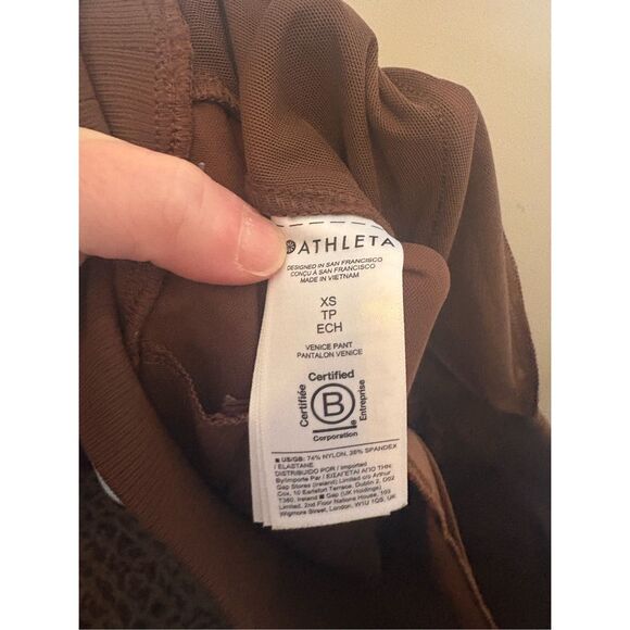 Athleta Venice Flare Pant in Mahogany Brown size XS - Picture 16 of 16